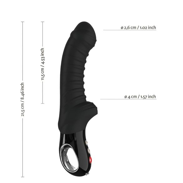 Fun Factory Tiger G5 - vodotesný vibrátor na bod G (čierny)