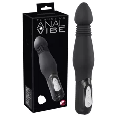 You2Toys - análny vibrátor s posuvným pohybom - čierny
