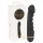 You2Toys - vibrátor pre ženy - ohybný, vrúbkovaný - čierny