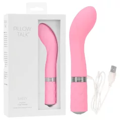   Pillow Talk Sassy - akumulátorový vibrátor na bod G (ružový)