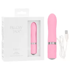   Pillow Talk Flirty - vibrátor tyčový nabíjateľný - ružový