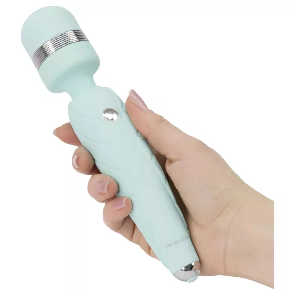 Pillow Talk Cheeky Wand - vibrátor na masáže - dobíjací - tyrkysový