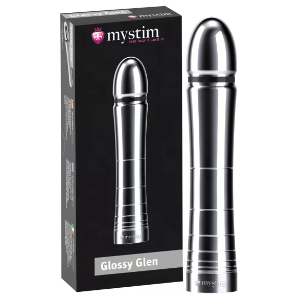 mystim - elektro dildó - hladký povrch