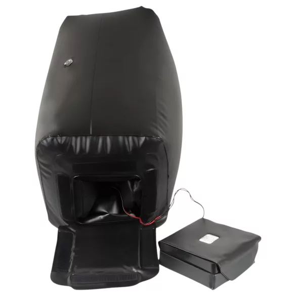 Dark Magic - batériová sex mašina s posteľou (čierna)