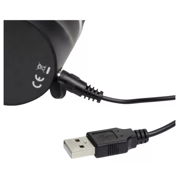 Happyrabbit Realistic - vibrátor s výbežkom na klitoris - vodotesný