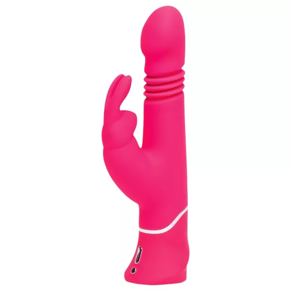 Happyrabbit Thrusting - vibračný masturbátor s pohyblivým klitoris stimulátorom