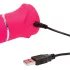 Happyrabbit Thrusting - vibračný masturbátor s pohyblivým klitoris stimulátorom