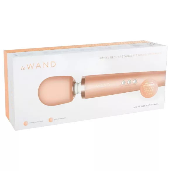 le WAND Petite prémiový wand vibrátor (Rose Gold)