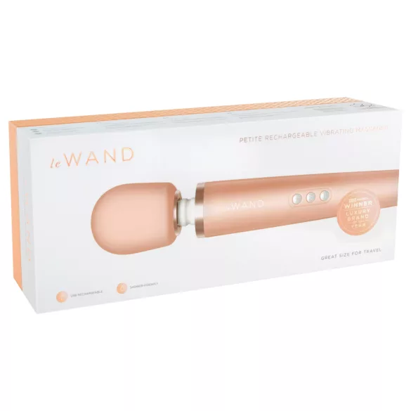 le WAND Petite prémiový wand vibrátor (Rose Gold)