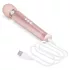 Le Wand Petite - masážny vibrátor - exkluzívny dizajn - ružovo-zlatý