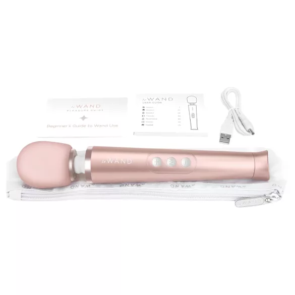 le WAND Petite prémiový wand vibrátor (Rose Gold)