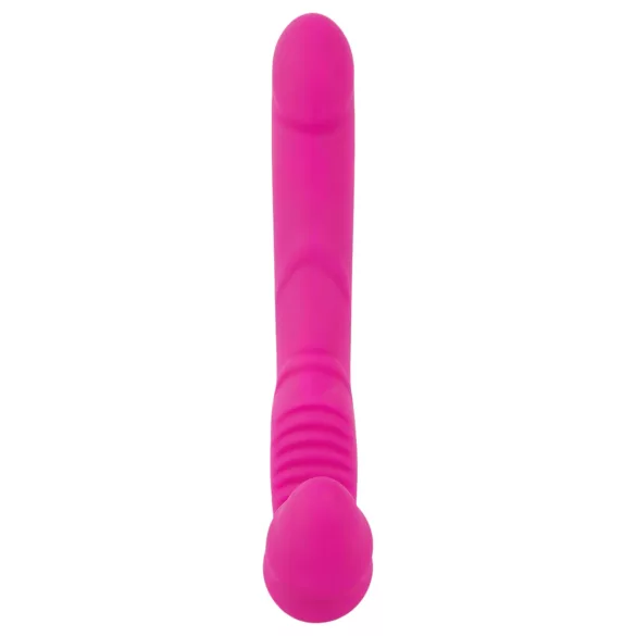 You2Toys - Double2Teaser - pripínací vibrátor bez popruhov (ružový)