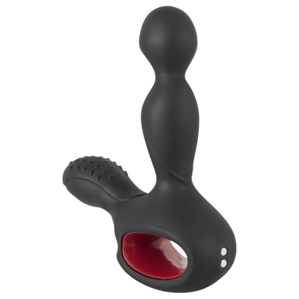 You2Toys Massager - rotujúci, hrejivý prostatický vibrátor (čierny)