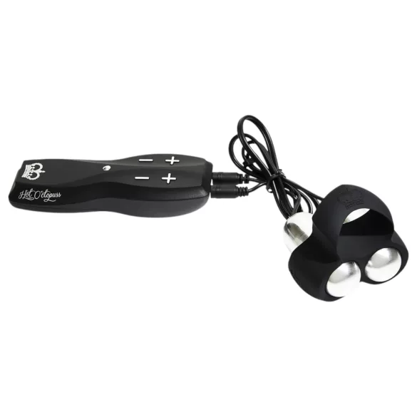 HOT Octopuss JETT - vibračný stimulátor penisu - 2 motory - čierny