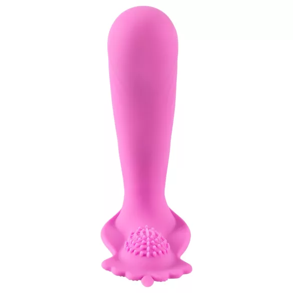 SMILE G-Spot Panty - nositeľný akumulátorový, rádiový vibrátor (ružový)