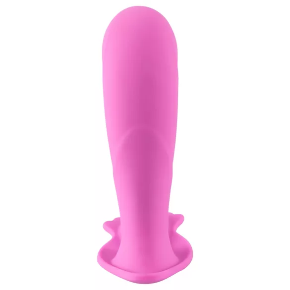 SMILE G-Spot Panty - nositeľný akumulátorový, rádiový vibrátor (ružový)