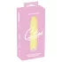 Cuties Mini Yellow - akumulátorový, silikónový vibrátor (žltý)