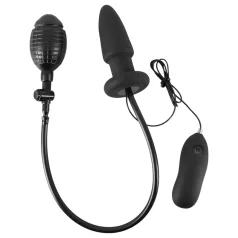 You2Toys - vibračný análny dilatátor s pumpou - čierny
