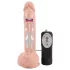 Medical Thrusting - prísavkový, tlačiaco-otáčavý vibrátor (telovej farby)