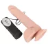 Medical Thrusting - prísavkový, tlačiaco-otáčavý vibrátor (telovej farby)