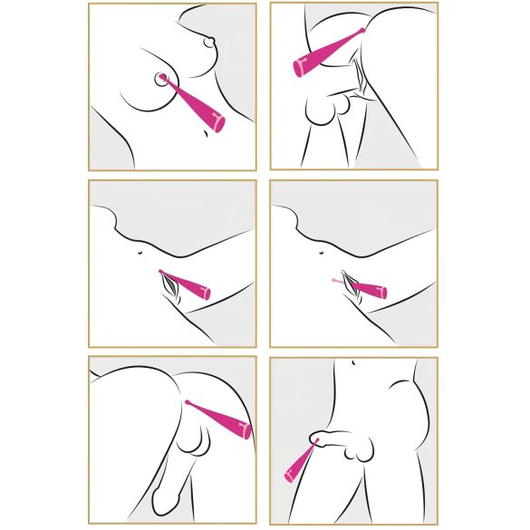 Couples Choice - vibrátor na klitoris - dobíjací - ružový