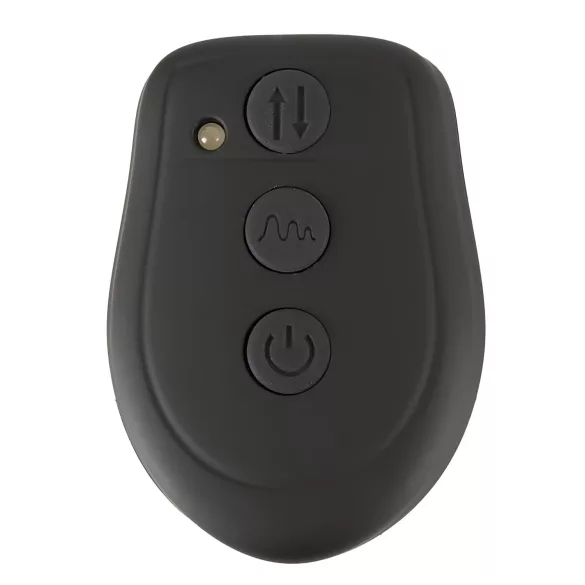 You2Toys - strojný vibrátor na diaľkové ovládanie - čierny - nabíjateľný