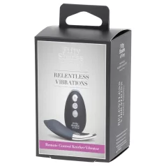   Fifty Shades of Grey - Relentless - vibračný stimulátor klitorisu - čierny