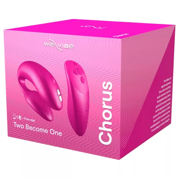 We-Vibe Chorus - nabíjateľný, inteligentný párový vibrátor (ružový)