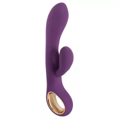   You2Toys - vibrátor s rabbit stimuláciou klitorisu - nabíjateľný - fialový