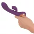 You2Toys - vibrátor s rabbit stimuláciou klitorisu - nabíjateľný - fialový