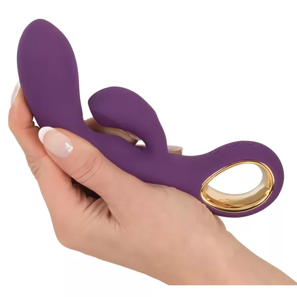 You2Toys - vibrátor s rabbit stimuláciou klitorisu - nabíjateľný - fialový