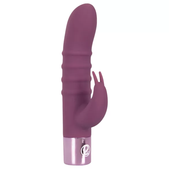You2Toys - Rabbit Vibe - akumulátorový vibrátor na bod G s klitoriálnym ramenom (fialový)
