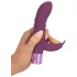 You2Toys - Rabbit Vibe - akumulátorový vibrátor na bod G s klitoriálnym ramenom (fialový)