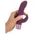 You2Toys - Rabbit Vibe - akumulátorový vibrátor na bod G s klitoriálnym ramenom (fialový)