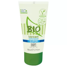 HOT Bio Super - lubrikant na vodnej báze - vegánsky - 50ml