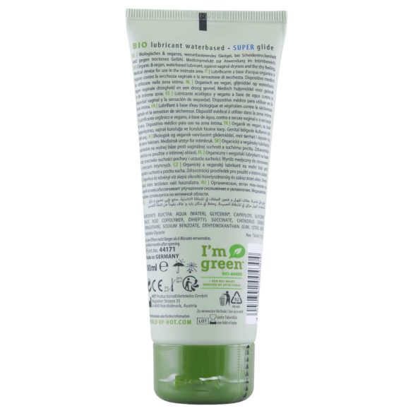 HOT Bio Super - vegán lubrikant na vodnej báze - 100 ml