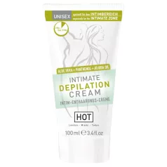   HOT Intimate - intímny depilačný krém so špachtľou - 100 ml