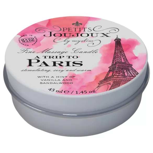 Petits Joujoux - masážna sviečka - vanilka santalové drevo - 43 ml
