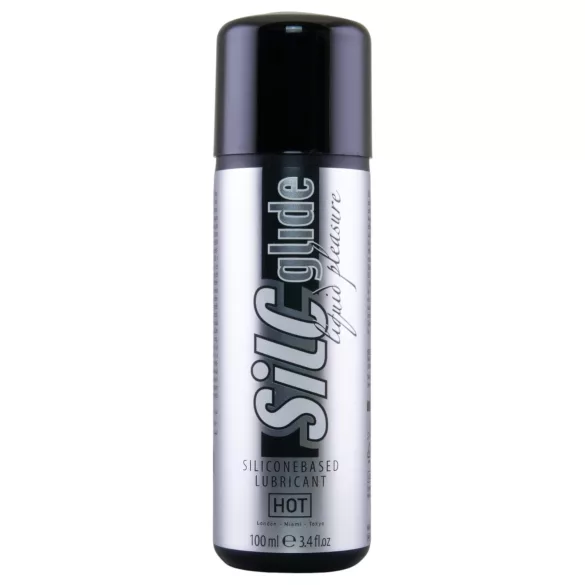 HOT - lubrikant na báze silikónu - silikónový - 100 ml