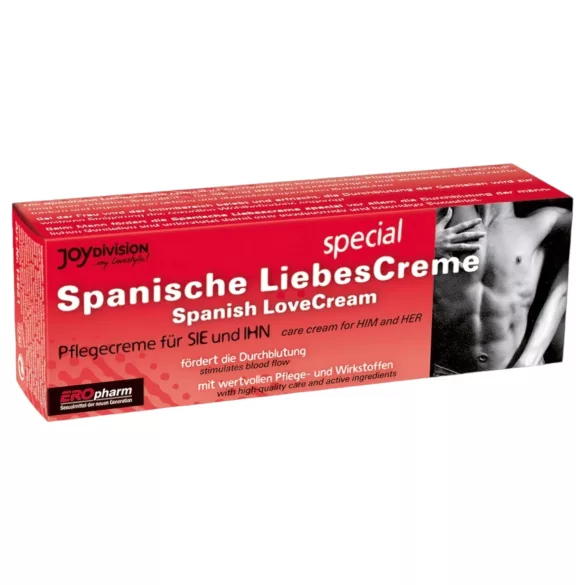 Spanyol szerelem - stimulačný krém pre mužov a ženy - 40 ml