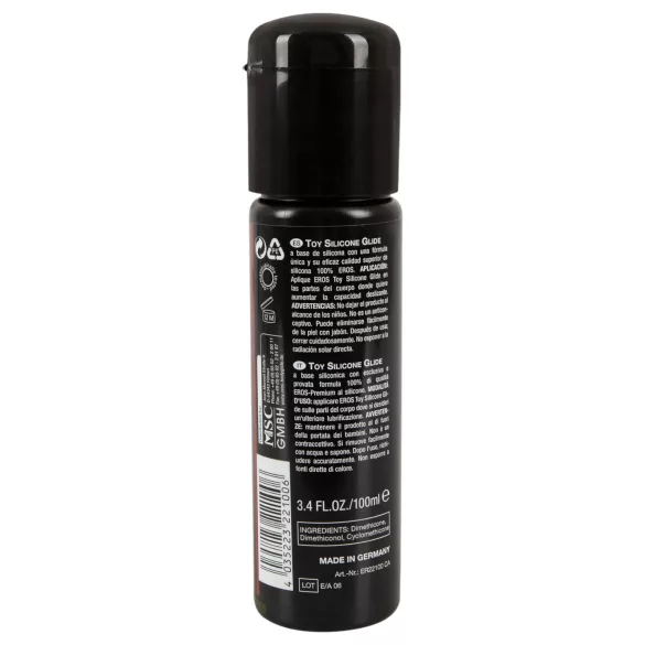 EROS - lubrikant na silikónovej báze - pre erotické pomôcky - 100 ml