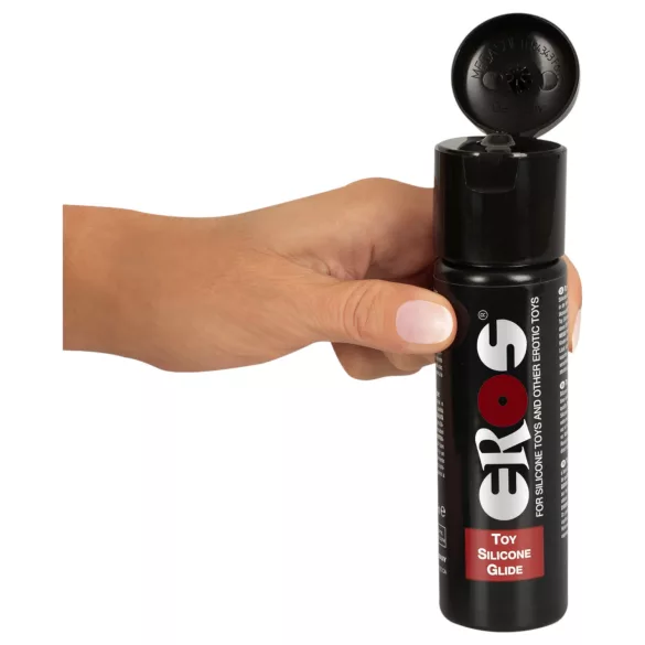 EROS - lubrikant na silikónovej báze - pre erotické pomôcky - 100 ml