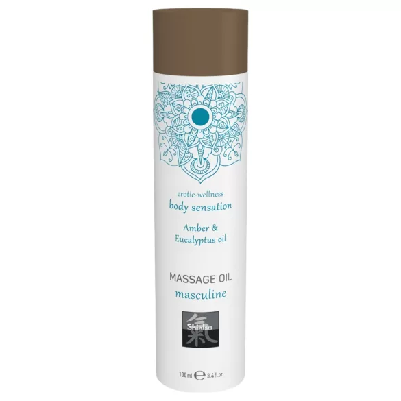 Shiatsu Masculine - masážny olej - borievka a eukalyptus - 100 ml