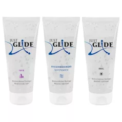 Just Glide - lubrikačný gél set - 3x200 ml
