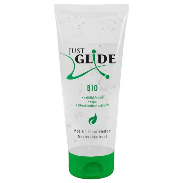 Just Glide Bio - lubrikant na vodnej báze - vegánsky - 50 ml - 200ml