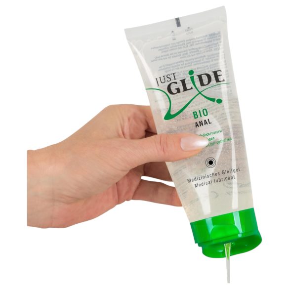 Just Glide Bio ANAL - vegán lubrikant na báze vody (200ml)