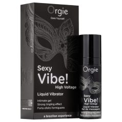   Orgie Sexy Vibe High Voltage - unisex tekutý vibrátor (15ml)