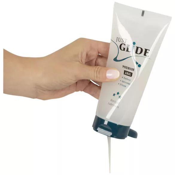 Just Glide - anál lubrikant - prémiový, vyživujúci - 200ml