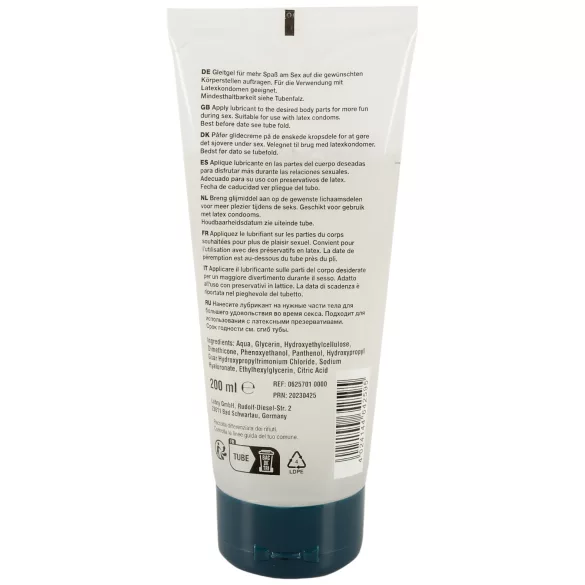Just Glide - anál lubrikant - prémiový, vyživujúci - 200ml