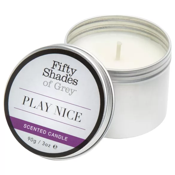 Fifty Shades of Grey - masážna sviečka - vanilka - 90g